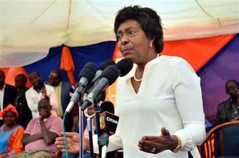 Ngilu Insists That She Is In Azimio To Stay. Photo/Courtesy