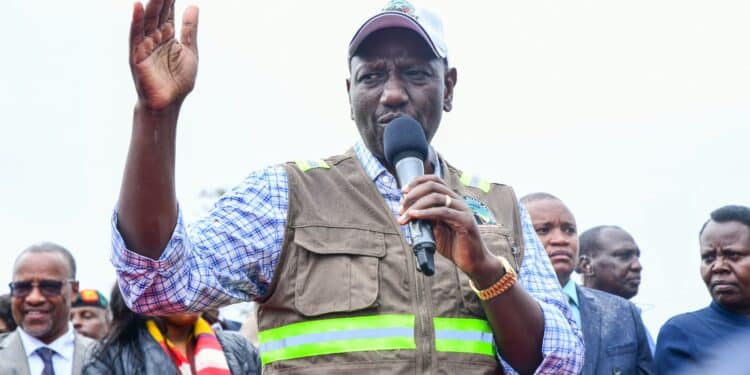 Murkomen Defends Ruto For Relaunching Projects President Ruto When He Launched The Construction Of A Road In Nakuru.photo/Pcs