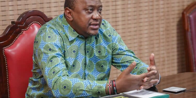 Former President Uhuru Kenyatta.photo/Courtesy