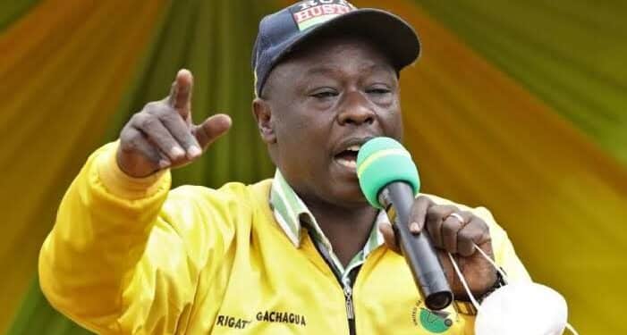 Gachagua Says Uda Will Rule For The Next 100 Years Kenya'S Deputy President Rigathi Gachagua
Photo Courtesy