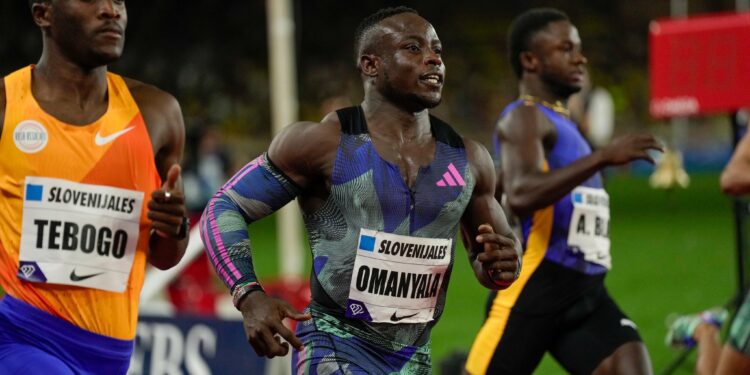 Omanyala Won 100M Men While Faith Kipyegon Broke World Record.