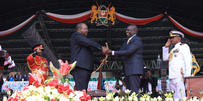 Police Raided Uhuru Son'S Home.