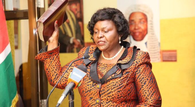Chebukati Sends Wife Message After Assuming Govt Job Wary Wanyonyi, Chebukati'S Wife And Cra Chairperson.