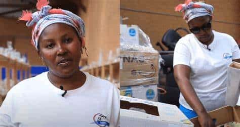 Janet Mureithi Owns Shipping Company In Belgium. 