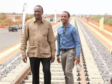 Former President Mwai Kibaki'S Grandson Sean Andrew Defended Jomo Kenyatta.