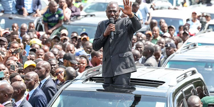 Ruto Woos Isiolo With Title Deeds, Praises Police For Good Job Isiolo