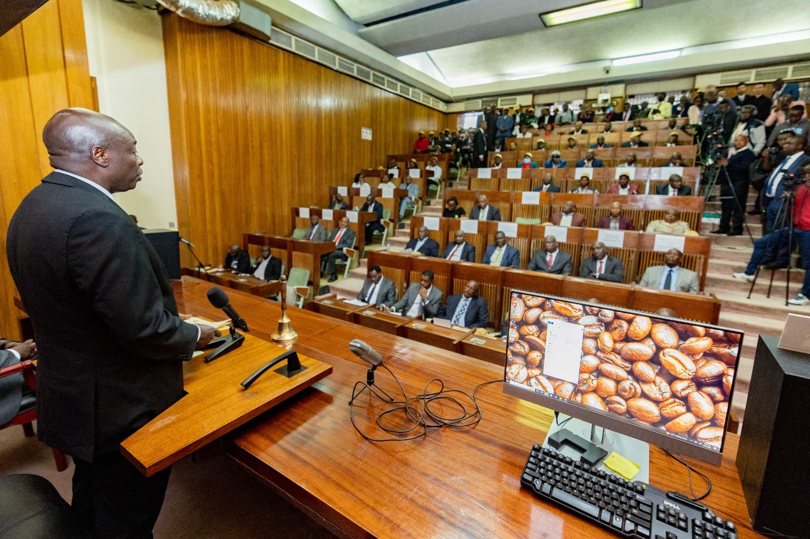 Give Me Another Year To Crush Cartels - Gachagua Deputy President Rigathi Gachagua Has Asked Farmers To Endure For More Time As The Government Works On Fighting Coffee Cartels As They Try To Revive The Sector.