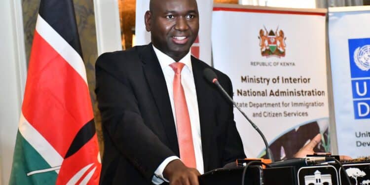 The Government Through Of Kenya Through The Ministry Of Interior And Administration Has Signed An Mou For The Implementation Of Digital Cards.