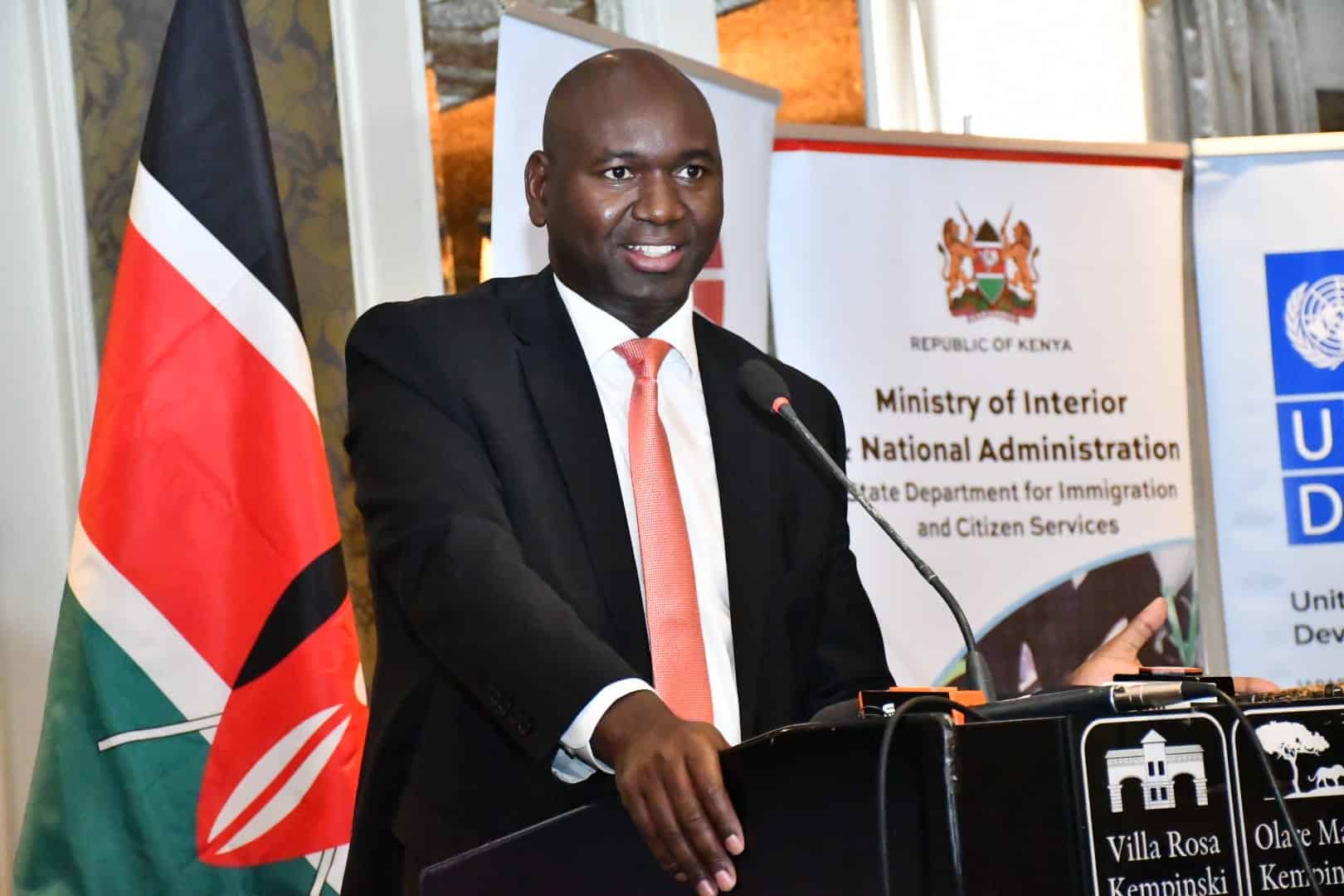 The Government Through Of Kenya Through The Ministry Of Interior And Administration Has Signed An Mou For The Implementation Of Digital Cards.