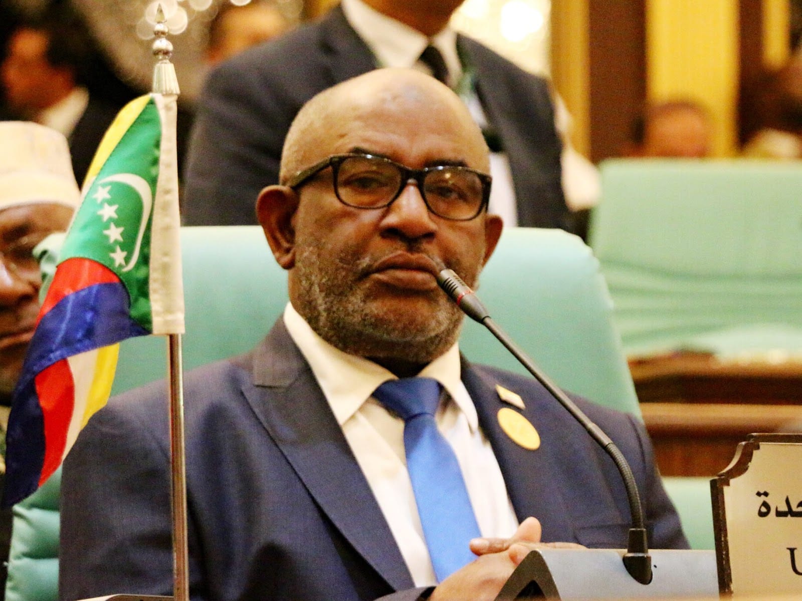 Azali Assoumani, Africa Union Chairperson.