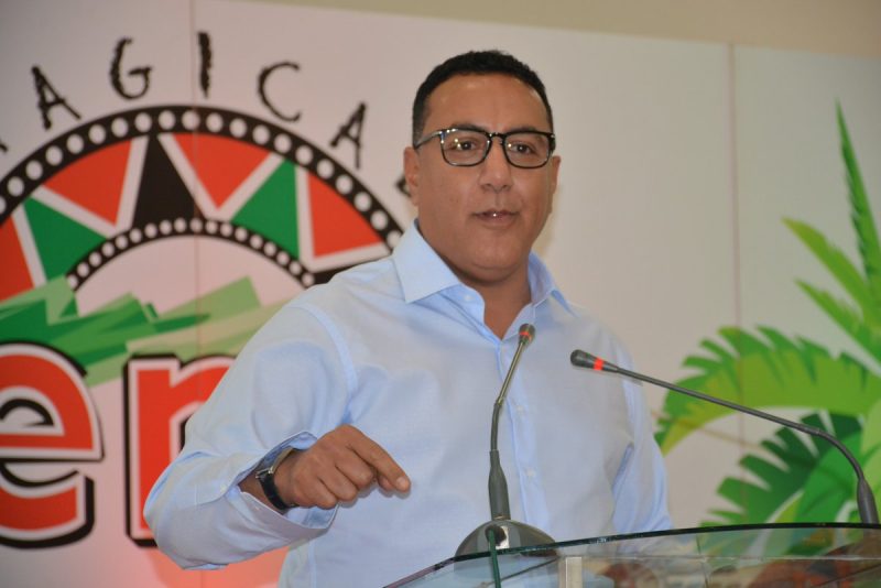 Former Tourism Cabinet Secretary Najib Balala In A Past Event.