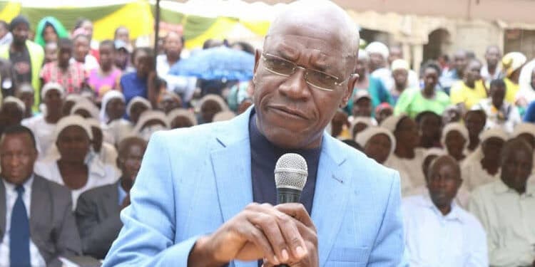 Senator Boni Khalwale Shared Photos Of His Wife Who Is In Hospital.