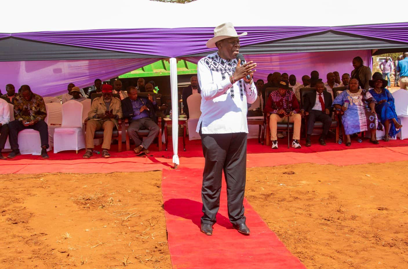 Wamalwa Is The Former Defence Cabinet Secretary.