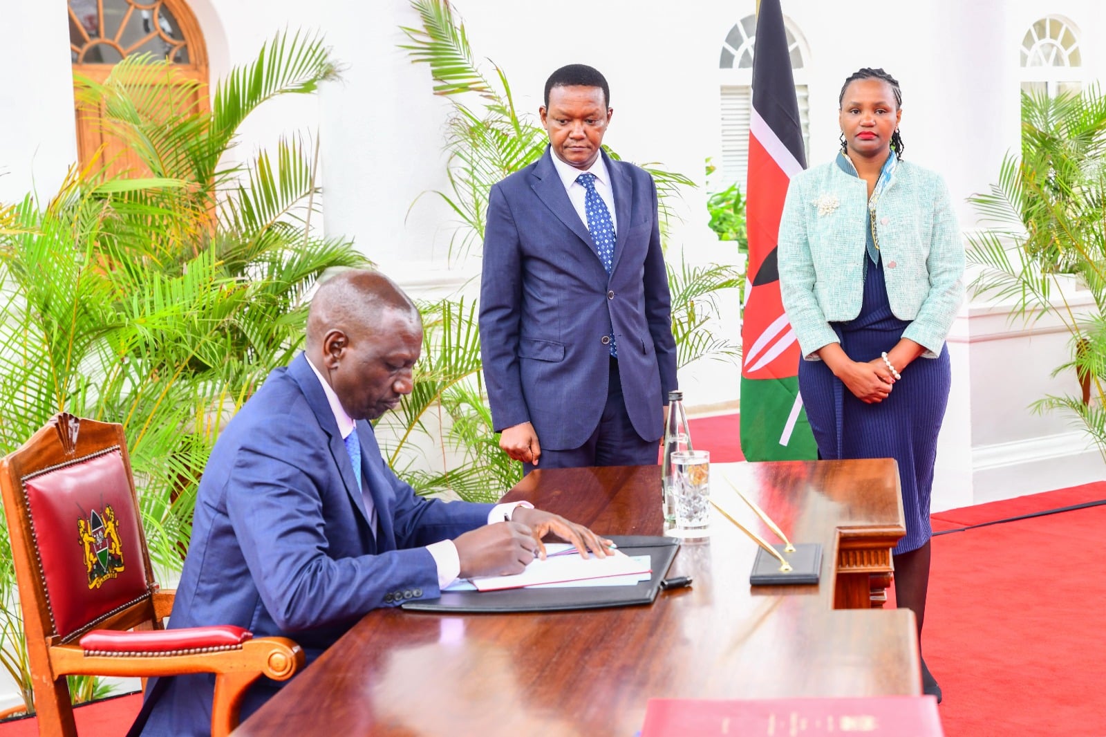 Plo Lumumba Asks President William Ruto To Sack Cs Kuria And Cs Kindiki Over Lateness.