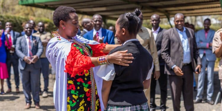 First Lady Mama Rachel Ruto Has Urged Students To Take Up More Science Courses As They Are Competitive In The Modern World And Supports The Government'S Agenda.