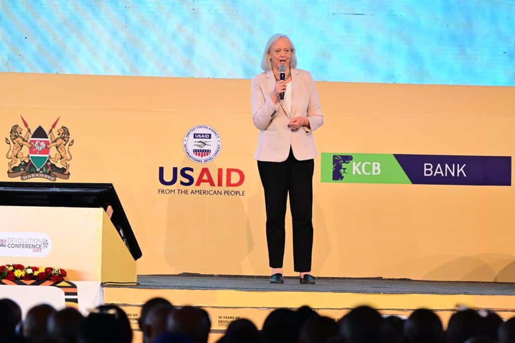 Raila Odinga Asked The United States Ambassador To Kenya Meg Whiteman To Stop Meddling In Kenya'S Internal Affairs.