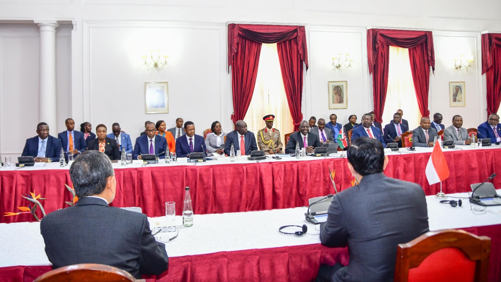 President William Ruto And The President Of Indonesia Joko Widodo Witnessed Memoranda Signing That Seeks To Open Opportunities In Various Economic Sectors.