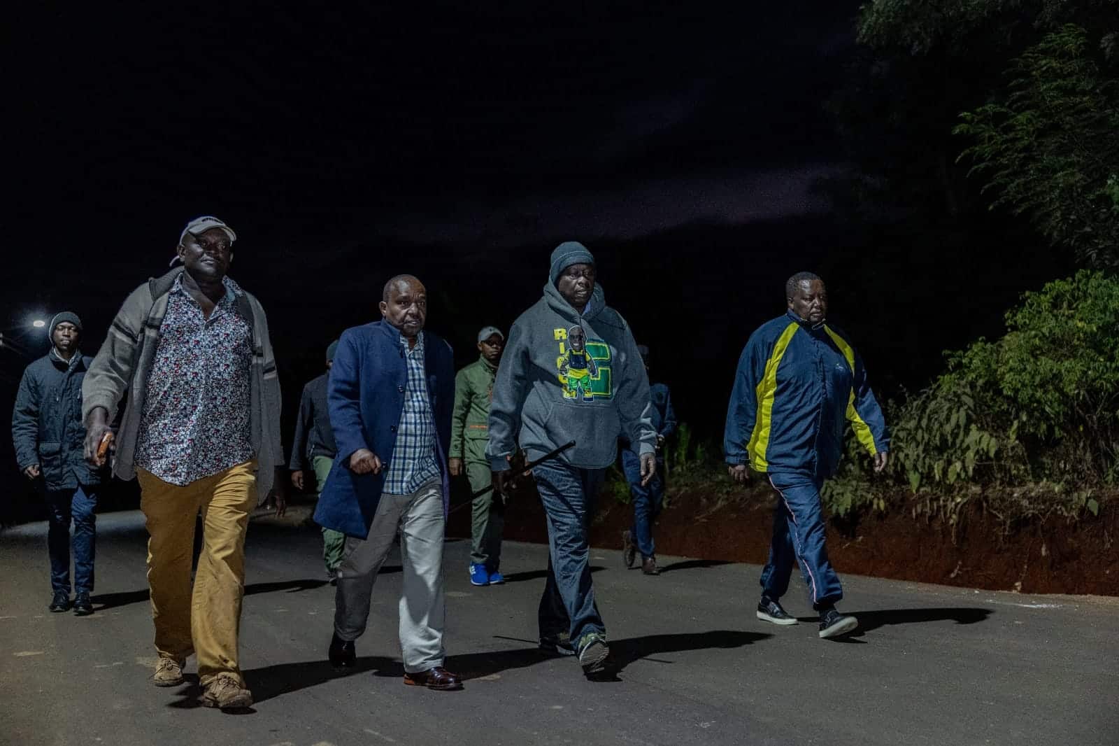 Gachagua Shares Nostalgic Moments After Morning Walk Gachagua Interacted With Local Residents During His Morning Walk