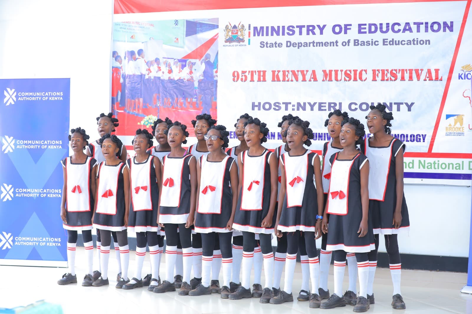 The Communications Authority Has Partnered With The Ministry Of Education To Champion For Safe Use Of Internet In The Ongoing National Music Festivals.