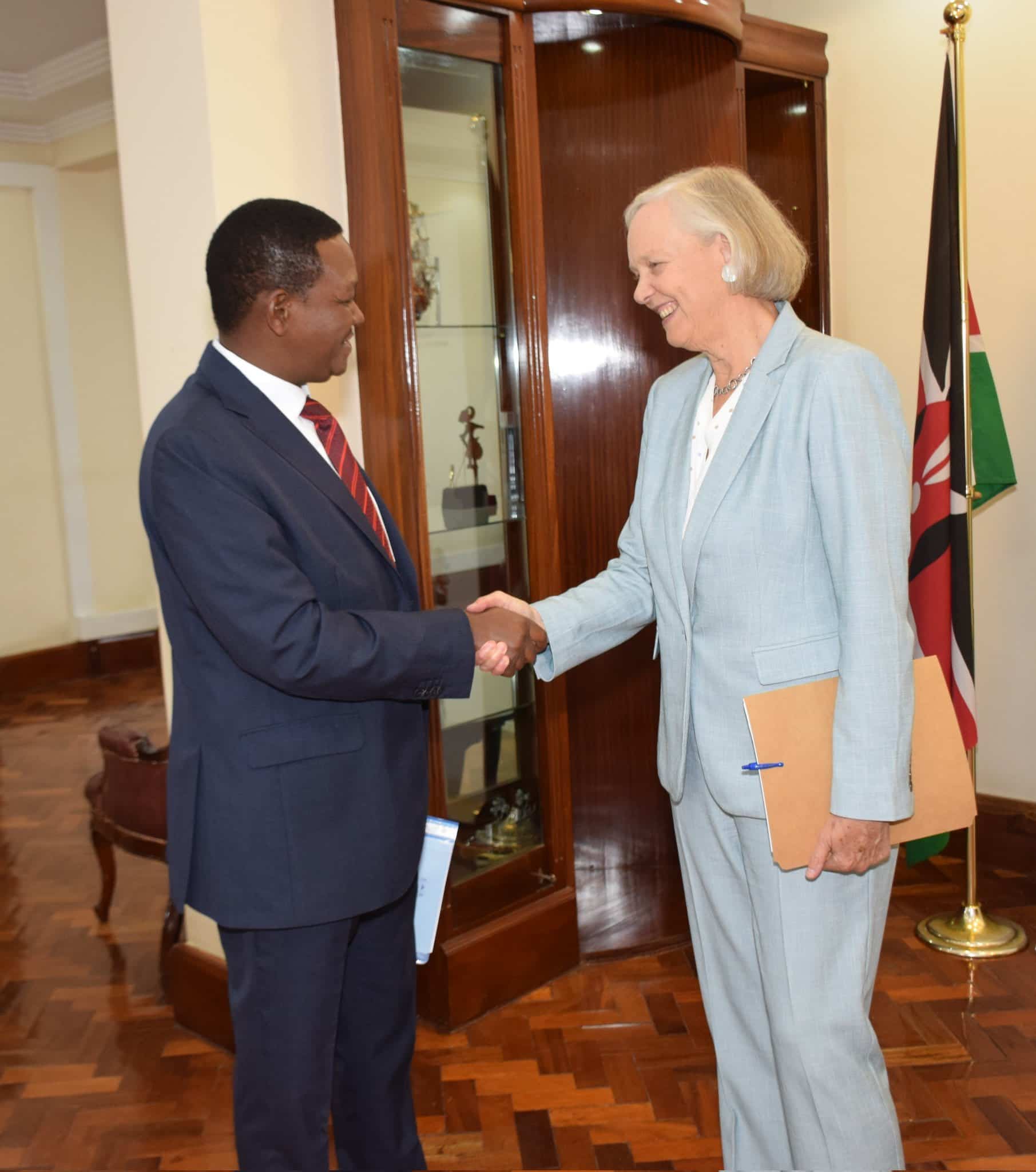 Mutua Criticized Raila For Attacking Us Ambassador.