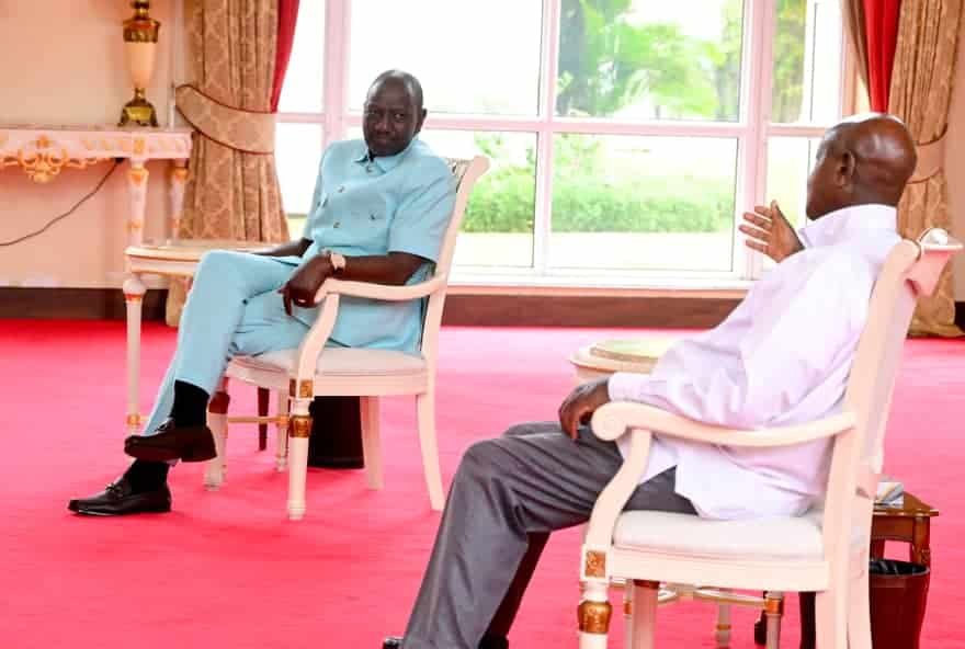 Ruto Holds Closed-Door Meeting With Museveni Ruto Visited Museveni A Week After Uhuru Visited Uganda.