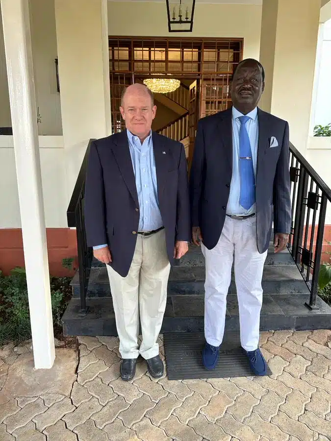 Ruto Also Held Talks With Meg Whitman And Chris Coons.