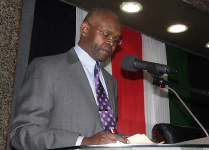 Central Bank Governor Dr. Kamau Thugge. 