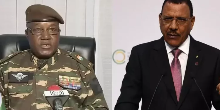 Niger Military Say They Will Prosecute Ousted President Bazoum In What They Referred To As High Treason Committed By Him And Have Gathered Enough Evidence.