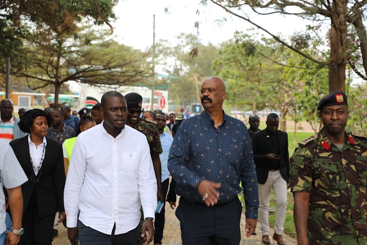 Sakaja Is On The Spot Over Nms Health Workers.