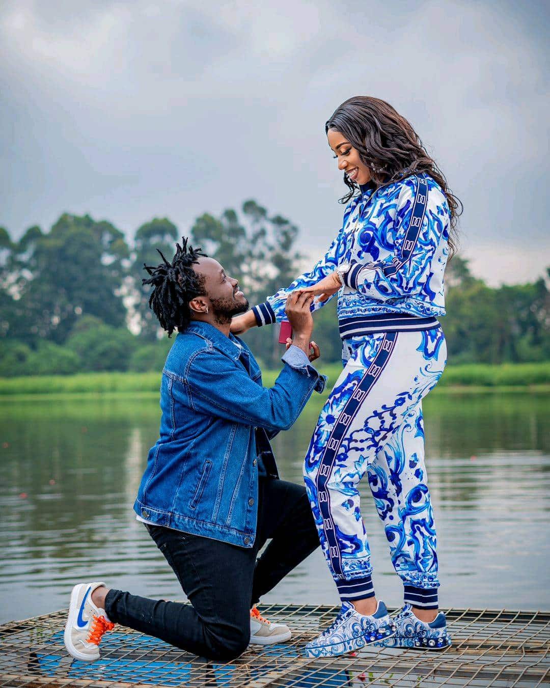 Musician Kevin Bahati Says Plans To Marry His Wife Diana Marua Are 70% Done