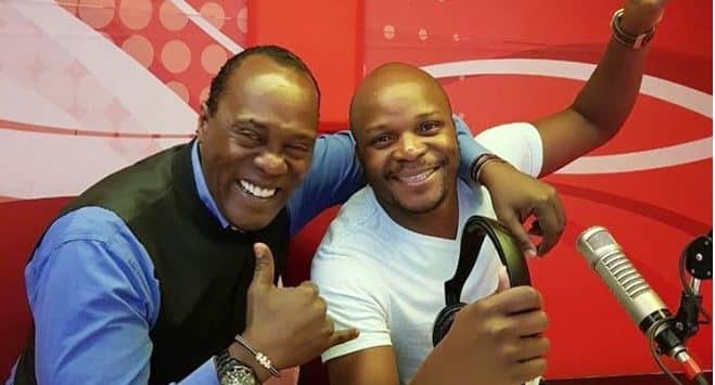Jeff Koinange And Jalang'O Co-Hosting The Breakfast Show At Hot 96