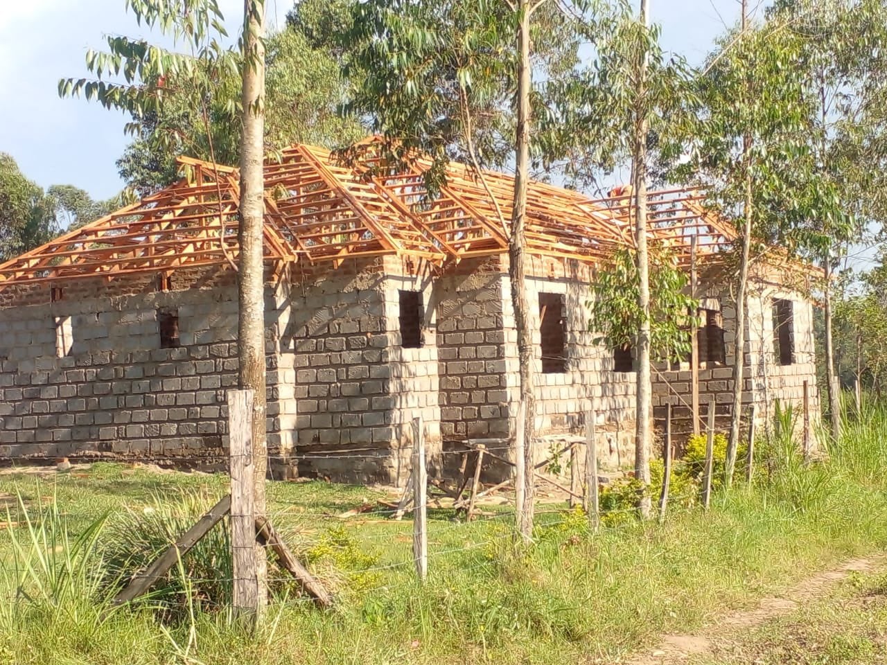 Mp Thanks His Brother In A Special Way After Saving His Dream Mumias East Mp Pk Salasya Builds A House Foe His Brother Who Paid For His School Fees.