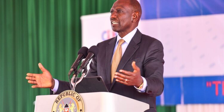 President William Ruto To Tour Mt Kenya.