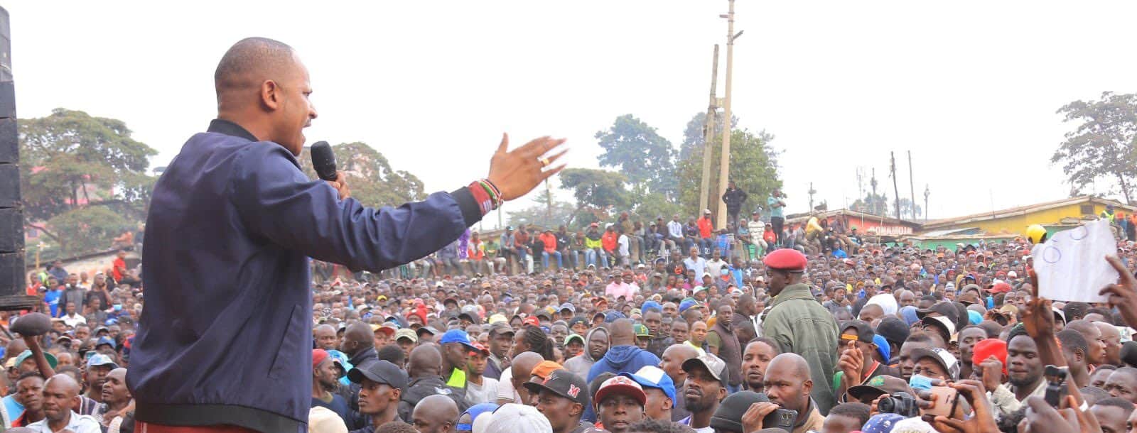 Sakaja, Babu Owino Lock Horns In Fresh Row Embakasi East Mp Babu Owino Addresses A Past Political Gathering.