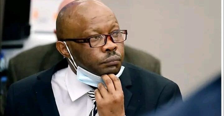 A Past Of Billy Chemirmir Appearing In Court.