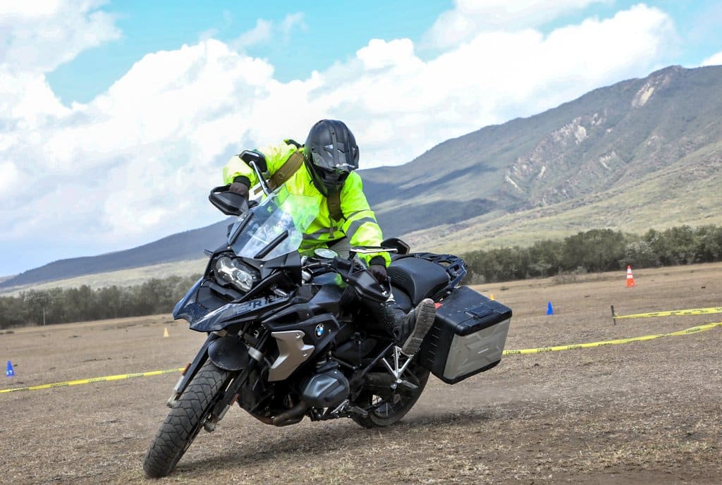 A Dci Special Unit Officer Showcases Some Of The Skills Acquired After A Training Program. 