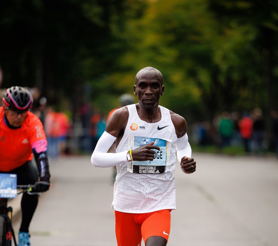 Elid Kipchoge Runs In A Past Race.