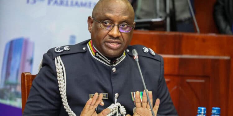 Ig Japhet Koome In A Past Press Interview. Photo/Nps Bandits