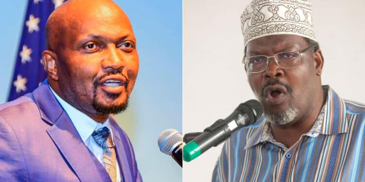 Miguna Shuts Down Moses Kuria Over Threats