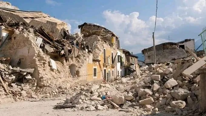 Larry Madowo Blasts Morocco Over Visa A Photo Showing The Aftermath Of The Earthquake That Rocked The City Of Marrakech On September 8, 2023.