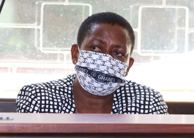 Ca Chairperson Mary Mungai In A Past Court Session. 