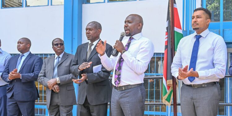 Transport Cs Kipchumba Murkomen During An Event In Narok On Tuesday. September 19.