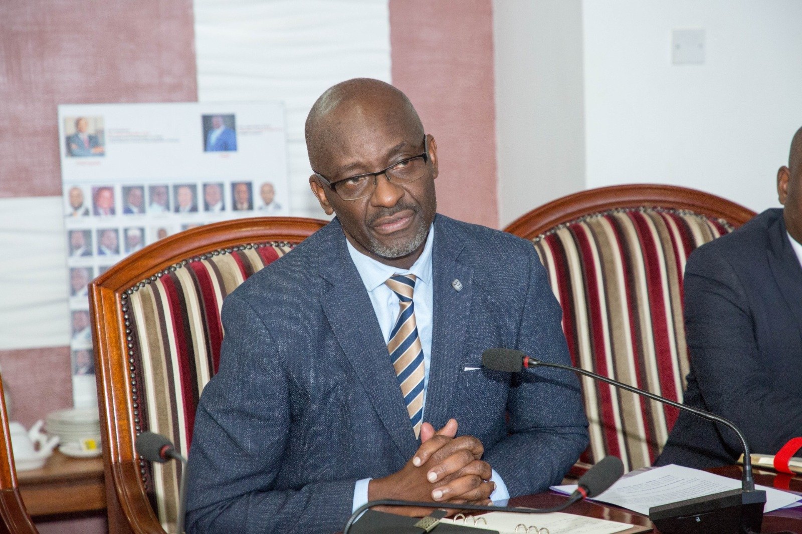 National Heroes Council Ceo Charles Onyango Wambia. Photo/Nhc.