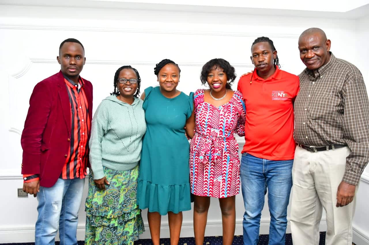 First Daughter Charlene Ruto (Third From Right) Poses For A Photo After Her Graduation On September 10, 2023. 