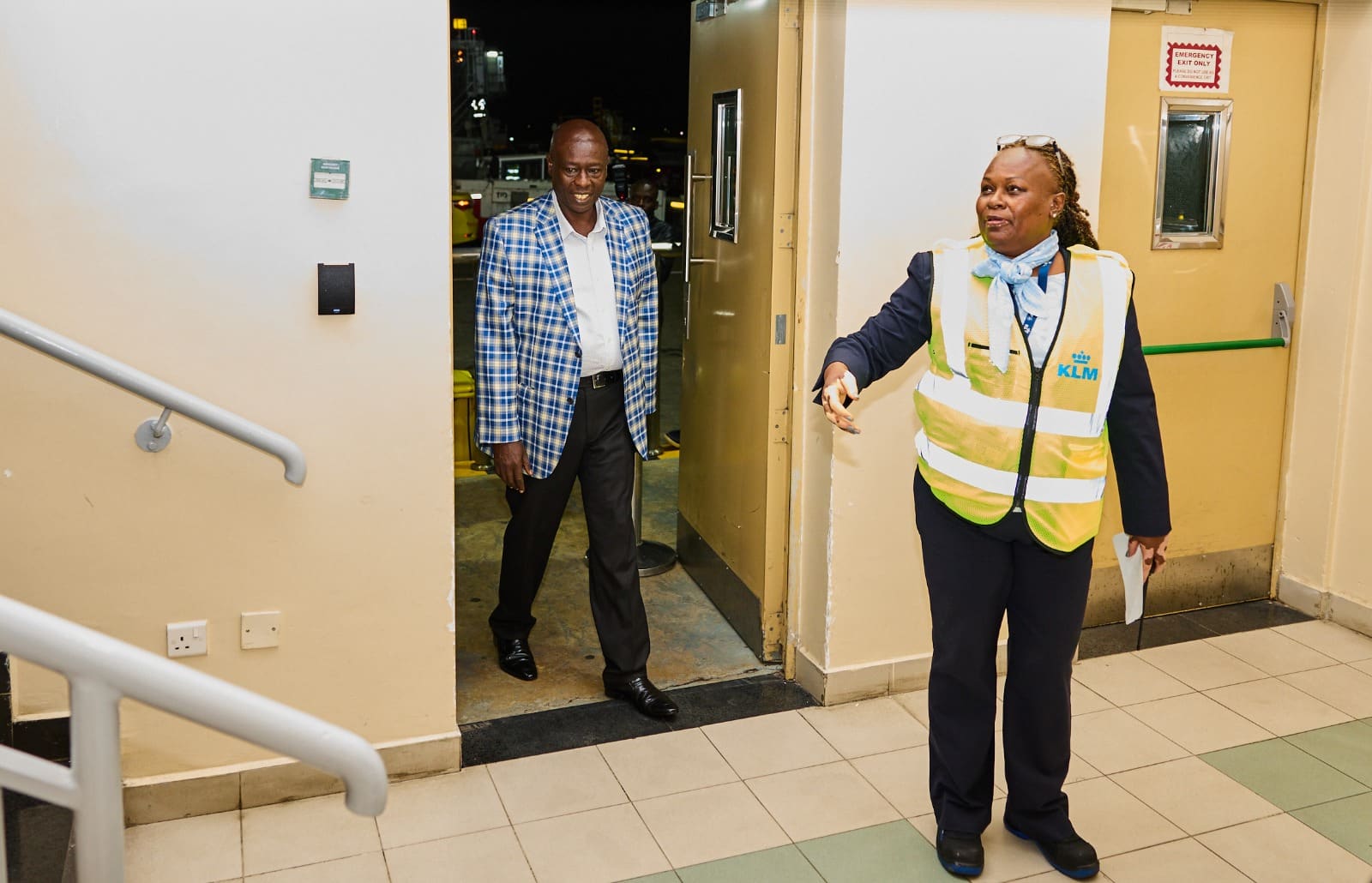 Gachagua Flies Out Of The Country To Market Kenya Deputy President Rigathi Gachagua Arrives At The Jkia On September 10, 2023.