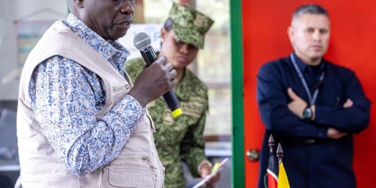 Gachagua'S Inspiring Speech As He Sells Kenya To The World Deputy President Rigathi Gachagua During His Visit To Colombia. Photo/Dpcs.