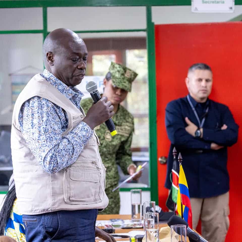 Deputy President Rigathi Gachagua During His Visit To Colombia. Photo/Dpcs.