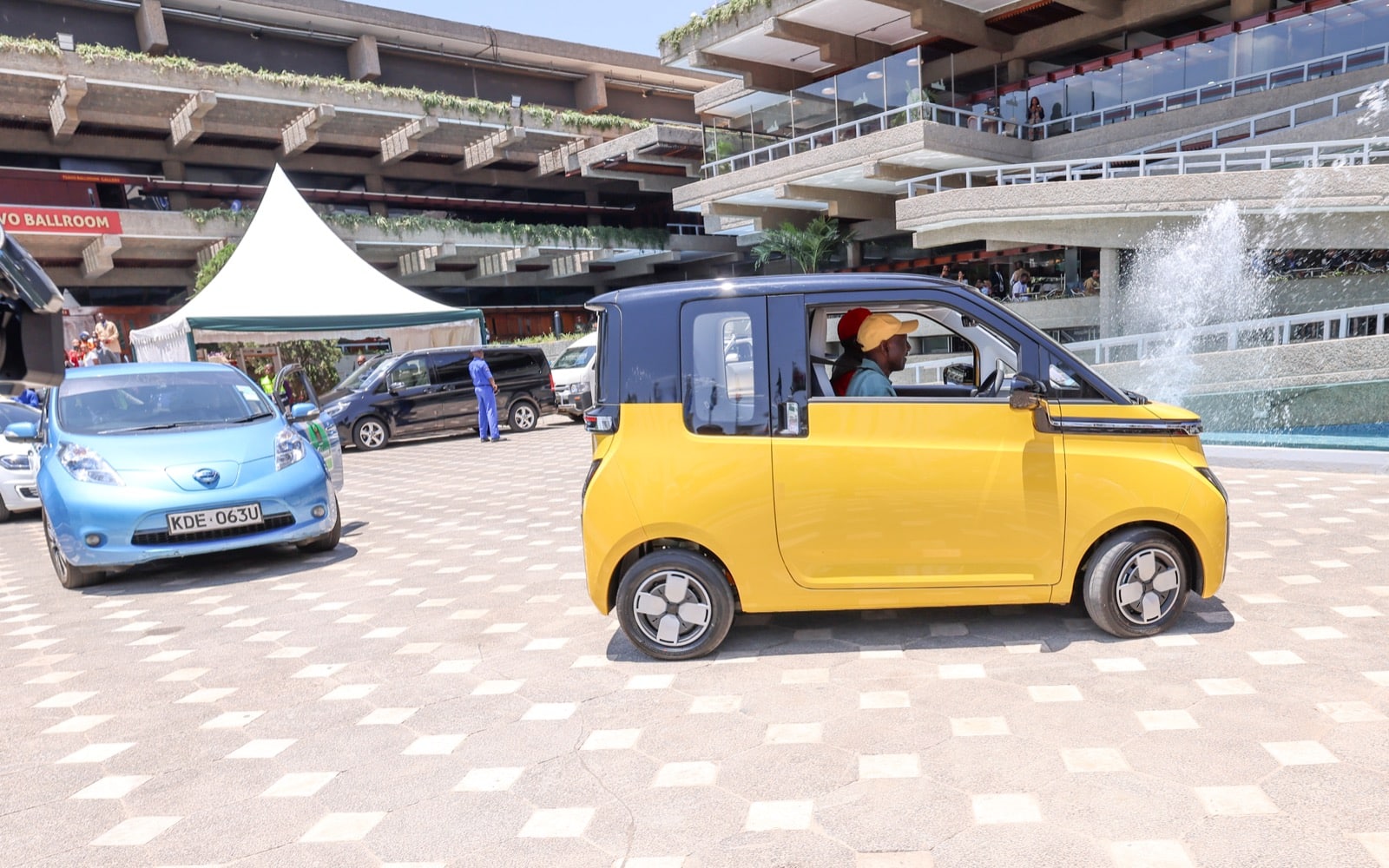 Details Of Ksh2.1 M Yellow Tiny Car Ruto Drove To Kicc