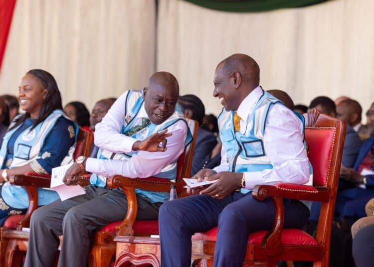 Gachagua Scores High After Ruto Handed Him Crucial Role. Heavy Rain 