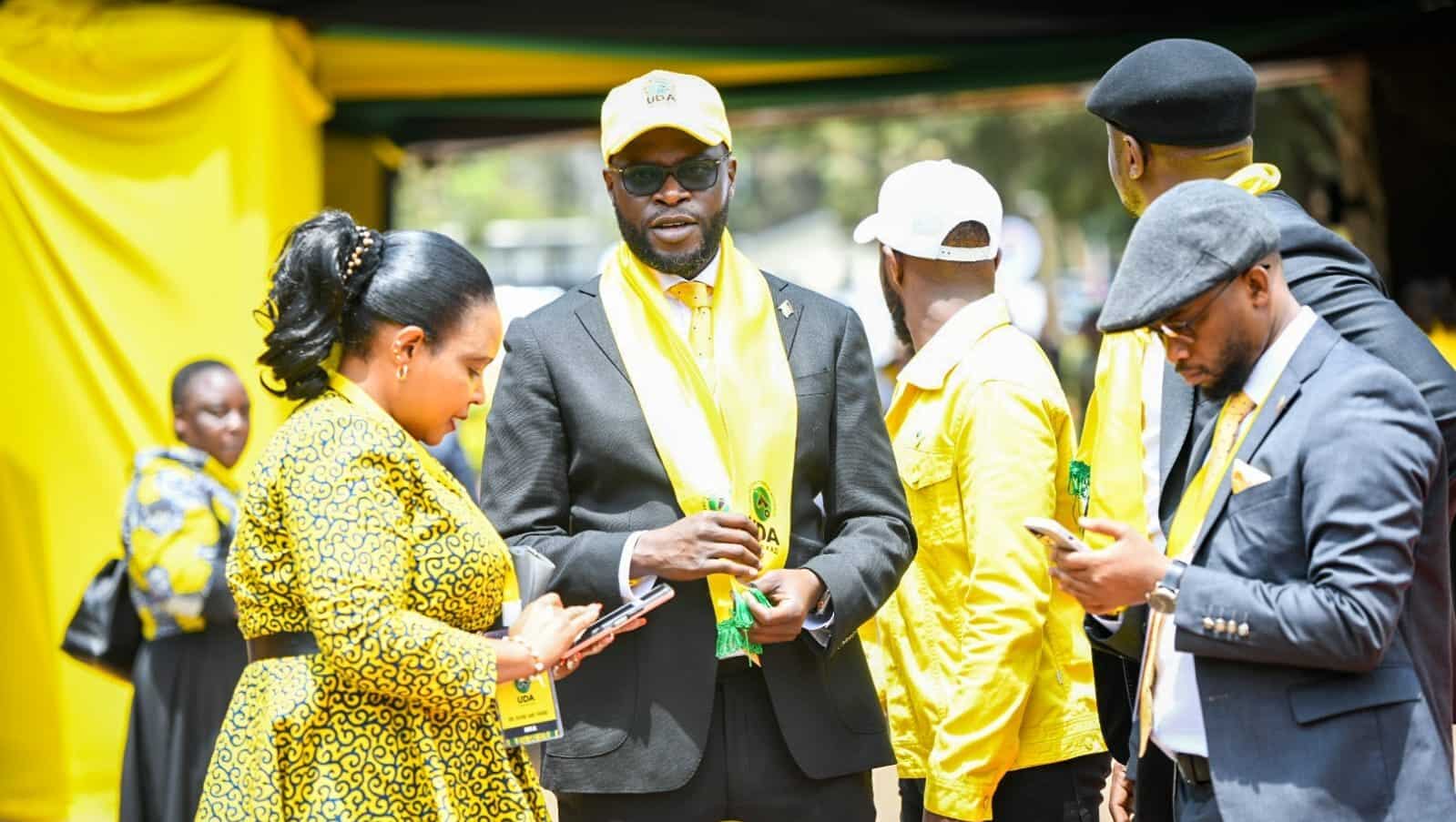 Nairobi Senator Johson Sakaja At The Uda National Governing Council.